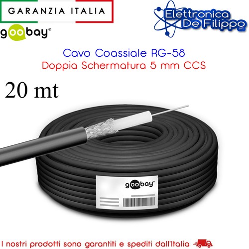 Cavo coassiale doppia - cavo,