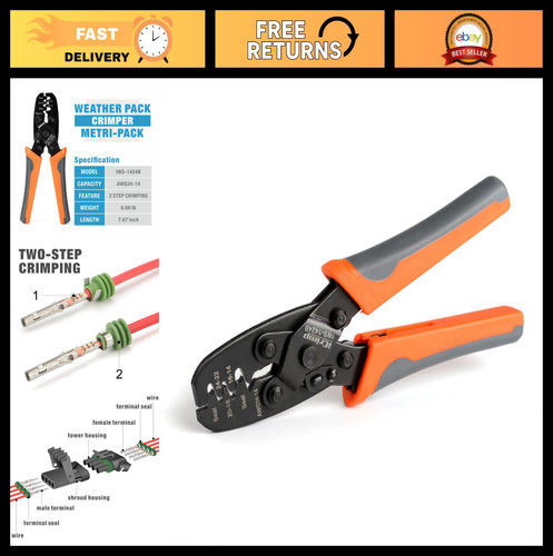 Weather pack crimper tool - tool, for