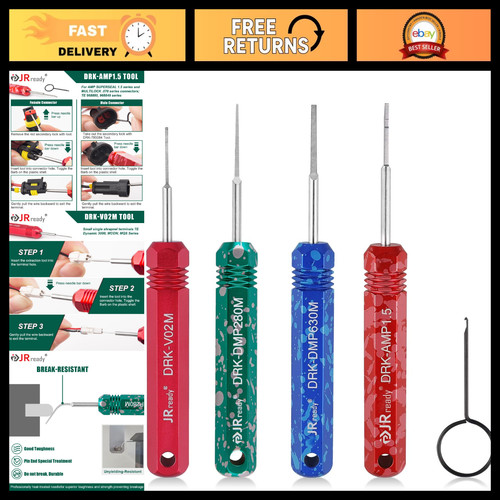 Pin extractor tool set - extractor, amp