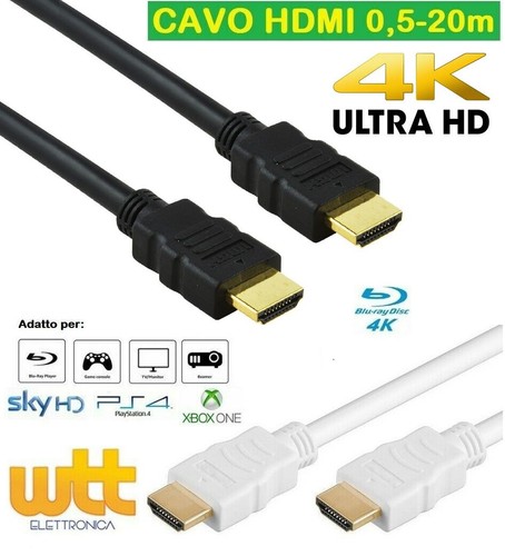 Cavo hdmi ultra - hdmi, 2k